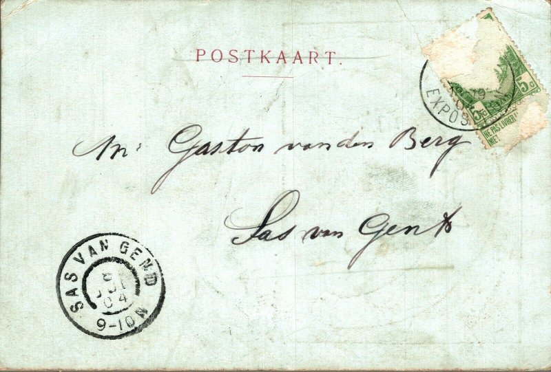 Belgium Internationale Tentoonstelling Van Amachtswerktuigen Gent Ghent 08.63 