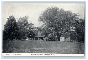 c1910's View Of Beede Homestead Fremont New Hampshire NH Antique Postcard 