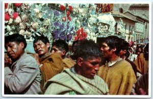 Postcard - Procession in Cusco, Peru