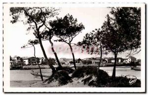 Capbreton Modern Postcard View on & # 39avenue Beach