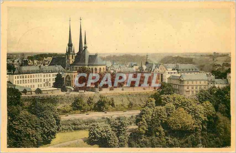 Postcard Modern Luxembourg