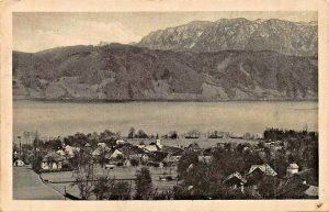 AUSTRIA SALZKAMMERGUT~NUßDORF am ATERSEE~F E BRANDT 1913 PHOTO  POSTCARD