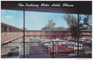 Exterior,  The Parkway Motor Hotel,  Ottawa,  Ontario,  Canada,  40-60s