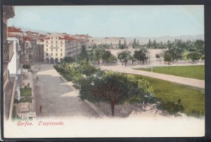 Greece Postcard - Corfu - Corfou - L'Esplanade    T2891