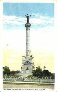 Soldiers and Sailors Monument - Des Moines, Iowa IA