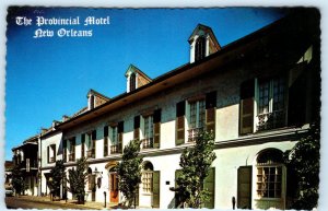 NEW ORLEANS, Louisiana LA ~ Roadside THE PROVINCIAL MOTEL c1970s~ 4x6 Postcard