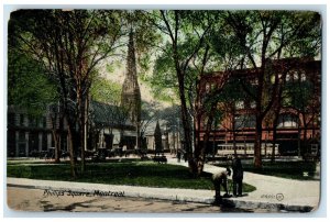 1921 Phillips Square Montreal Ontario Canada Posted Antique Postcard 