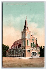 Catholic Church Ogden Utah UT UNP DB Postcard T20