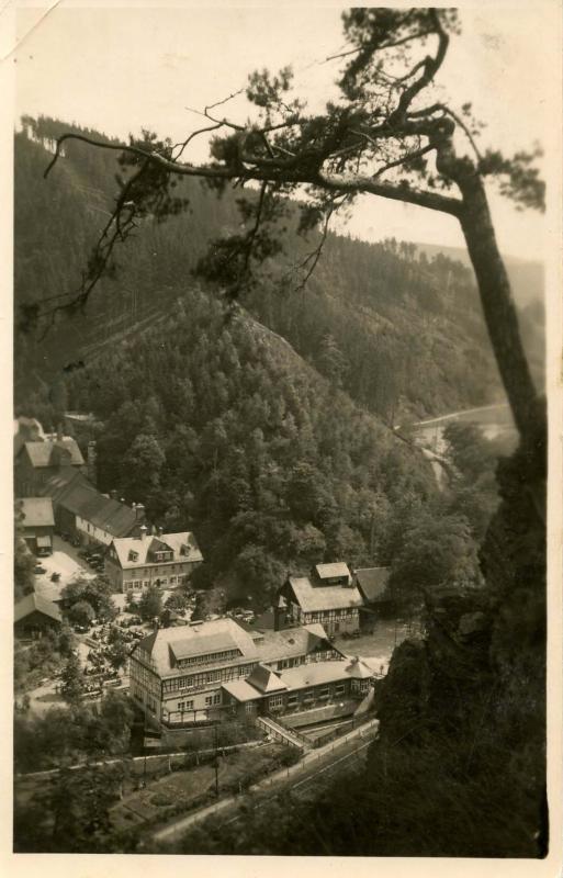 Germany - Pfronten. Brauereigaststatte Falkenstein (Restaurant)  *RPPC