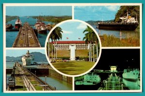 Panama, Canal Zone - Gatun & Miraflores Locks - [FG-428]