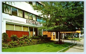 CLEVELAND, Ohio OH ~ Roadside UNIVERSITY CENTER MOTEL ca 1960s  Postcard