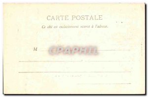 Old Postcard Compiegne Park in Lower Terrace of the