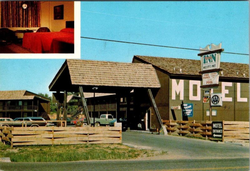 Miles City, MT Montana  RAMAGE INN  Roadside Motel  CUSTER COUNTY  4X6 Postcard