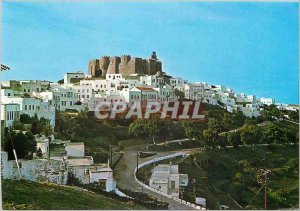 Modern Postcard The Patmos Monastery of St. John