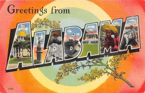 Greetings From Alabama Unused 