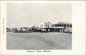 PC DJIBOUTI PLACE MENILEK DJIBOUTI SOMALIA (A23775)