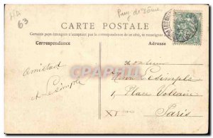 Old Postcard Mont Dore Waterfall Queureuilh