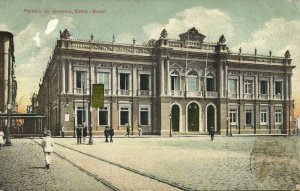 brazil, SALVADOR, Bahia, Palacio do Governo (1912) Mello Postcard