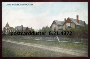 h1586 - REGINA Saskatchewan Postcard 1910s Lorne Street by Warwick