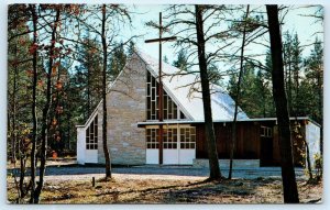 GRAYLING, Michigan MI ~ ST. FRANCIS EPISCOPAL CHURCH Crawford County Postcard