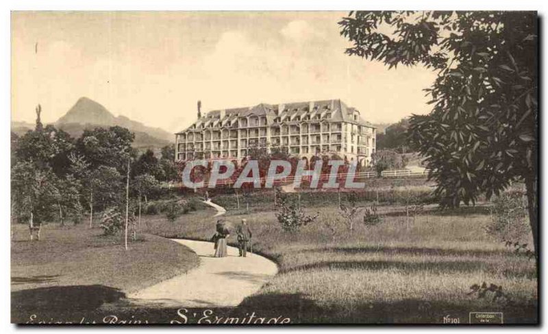 Old Postcard Evian Les Bains L & # 39Ermitage