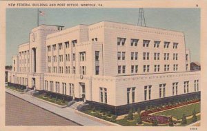 Virginia Norfolk New Federal Building And Post Office