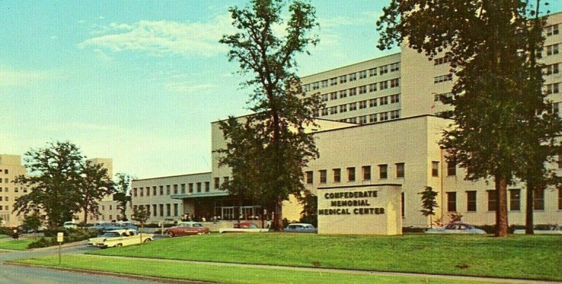 Postcard  Confederate Memorial Medical Center , Shreveport, LA.   Q8