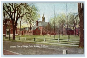 c1910's General View Of Phillips Exeter Academy Buildings Exeter NH Postcard 