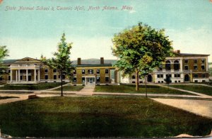 Massachusetts North Adams State Normal School & Taconic Hall 1910