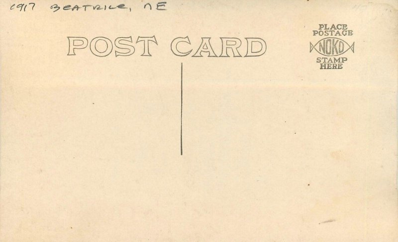 RPPC Photo Nebraska Beatrice May Day Russell  Postcard C-1917 22-13521