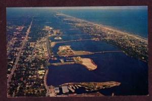 FL Aerial View  DAYTONA BEACH FLORIDA POSTCARD