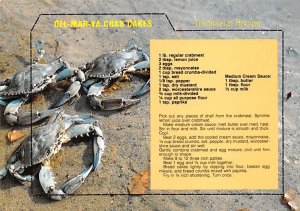 Del-Mar-Va Crab Cakes Recipe Unused 