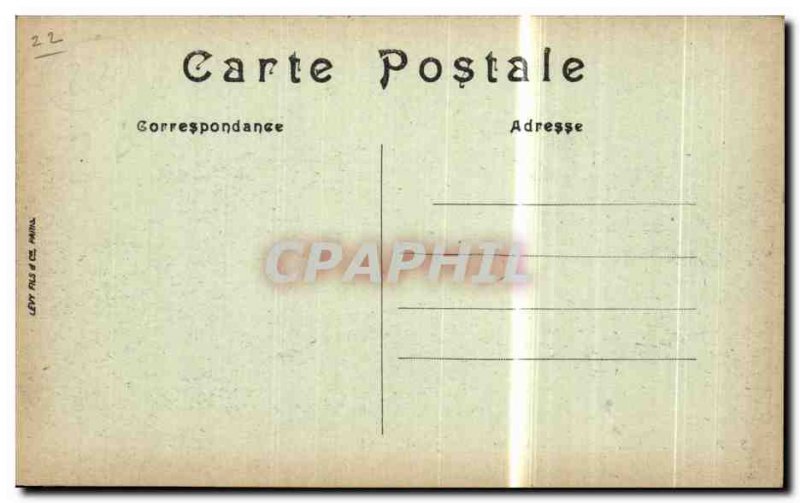 Postcard Old Ploumanachh Storm was the point Squevel