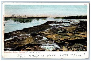 c1920's Chaudiere Falls Ottawa Ontario Canada Montreal Import Co. Postcard 