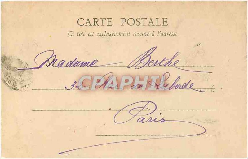 Old Postcard Interior of the chapel of the palace of Versailles Organ