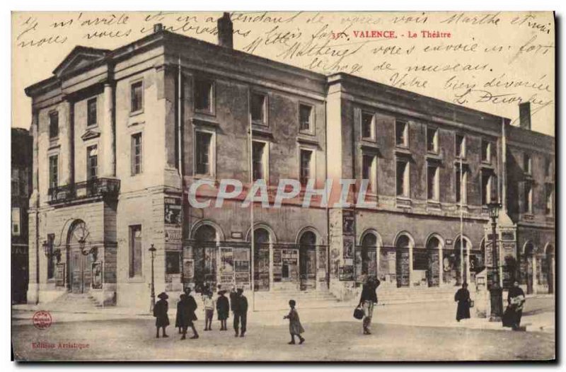 Postcard Old Theater Valencia