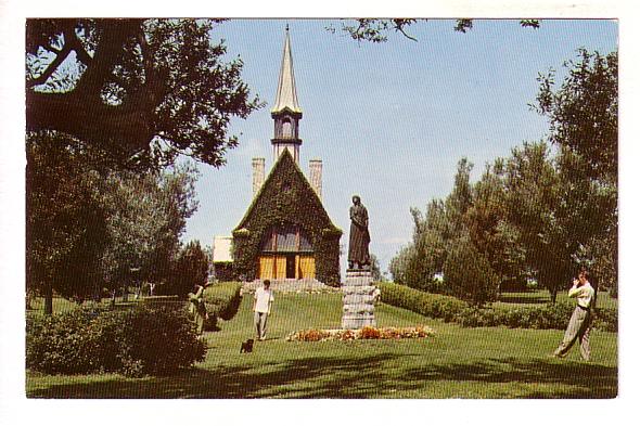 Man Taking Picture, Church of St Charles, Grand Pre, Nova Scotia, The Book Room