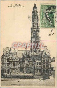 Old Postcard Arras Hotel de Ville