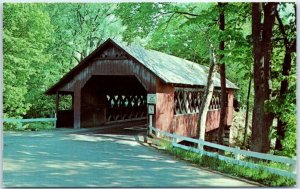 Postcard - The Creamery Bridge - Brattleboro, Vermont