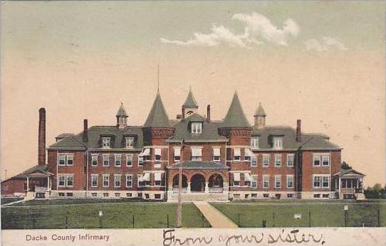 Ohio Dacke County Infirmary Hospital 1908