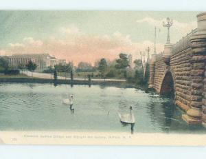 Pre-1907 BRIDGE SCENE Buffalo New York NY H9163