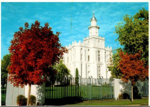 Utah St George The Mormon Temple