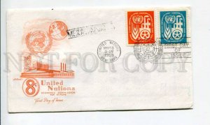 290244 UNITED NATIONS NEW YORK USSR 1959 Economic commission Europe real posted