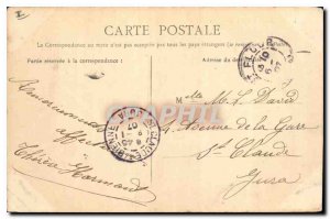 Old Postcard The Waterfall Sailhans Pres Saint Flour