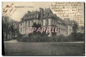 Old Postcard Montmirail Le Chateau