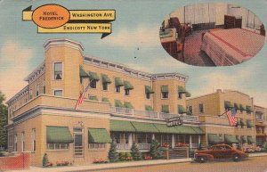 Postcard Hotel Frederick Endicott NY