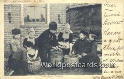 Volendam Children Holland Netherlands 1905 