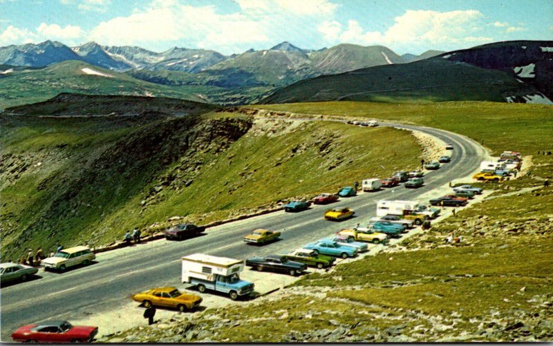 Rocky Mountain National Park Trail Ridge Road 1976