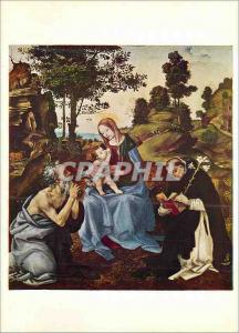 CPM National Gallery Lippi Filippino Altarpiece The Virgin and Child with SS Jer