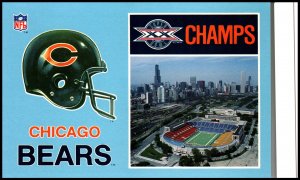 Chicago Bears Football Super Bowl XX Champs